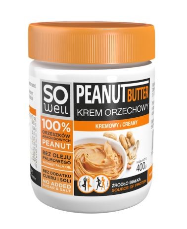 Krem orzechowy 100% kremowy  400g Sowell